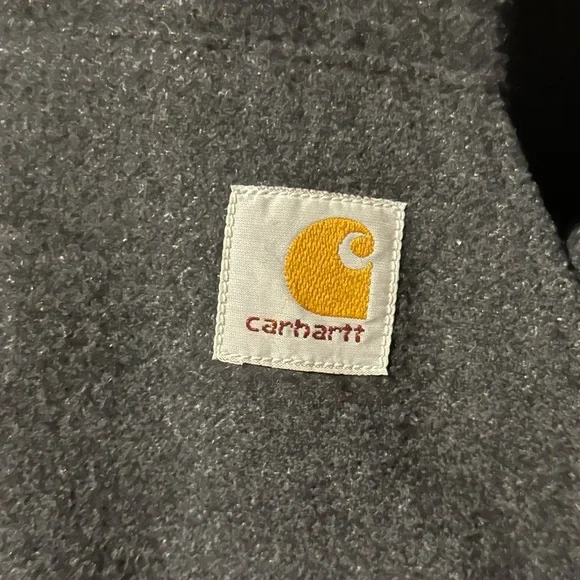 Carhartt Wool Blend Quilted Jacket Fur trim hood for Women Size XL - Picture 4 of 11